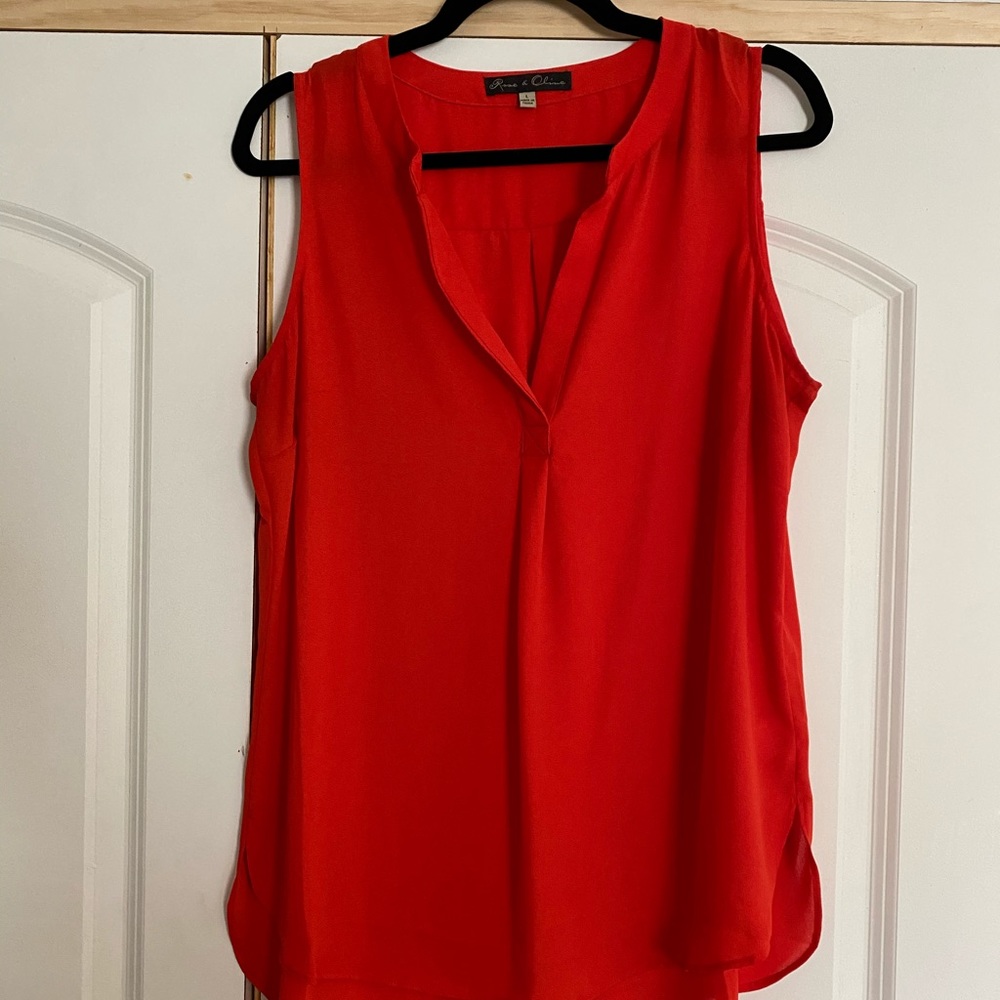 Tank top blouse